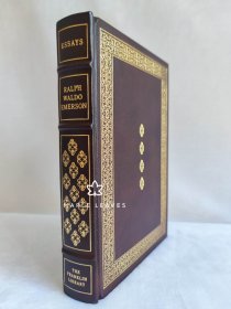 限量版 Essays 爱默生散文 Ralph Waldo Emerson - Franklin Library  (100 Greatest Books of All Time) 真皮 竹节书脊 书口刷金 绸带书签