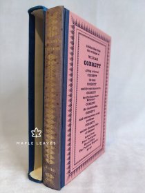 威廉·科贝特文集 Cobbett's England : A selection from the writings of William Cobbett - Folio Society 1968年