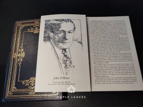 限量首版 Two by O'Hara - John O'Hara 约翰·奥哈拉 - Franklin's lavish leather binding of the First Edition of two previously unpublished O'Hara Pieces - The Man Who Could Not Lose, and Far From Heaven