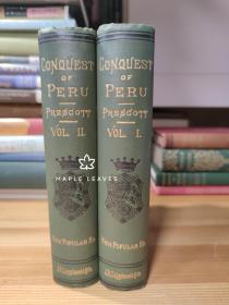 1883年 The Conquest of Peru 秘鲁征服史