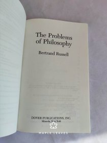 罗素 The Problems of Philosophy 哲学问题 见图 薄本 1999年
