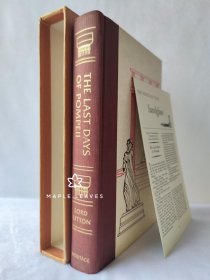 The Last Days of Pompeii 庞培最后的日子 Heritage Press 1985年 瑕疵见图