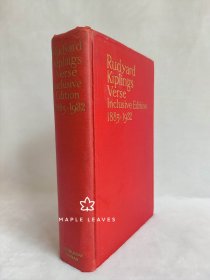 吉卜林 Rudyard Kipling's Verse: Inclusive Edition 1885-1918 1938年