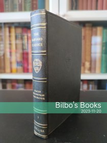 1909年 培根文集 Essays, Civil and Moral / The New Atlantis / Areopagitica / 约翰·弥尔顿论教育 Tractate on Education / 托马斯·布朗 Religio Medici 哈佛经典 Harvard Classics 竹节书脊 书顶刷金