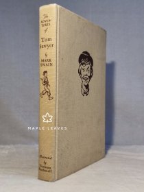 Adventures of Tom Sawyer 马克·吐温 汤姆·索亚历险记  Norman Rockwell 诺曼·洛克威尔插图  Heritage Press 1936年