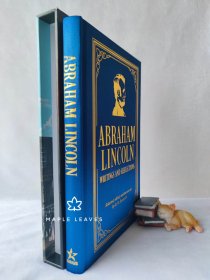 林肯 Abraham Lincoln, Writings and Reflections 精美装订 Deluxe Slip-Case Edition 2019年印刷 书匣有压痕，见图