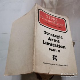 SIPRI RESEARCH REPORT 货号W5.