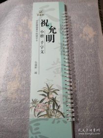 近距离临摹字帖练习卡——祝允明小楷千字文