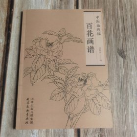 中国画线描 百花画谱