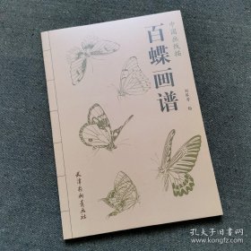 中国画线描：百蝶画谱