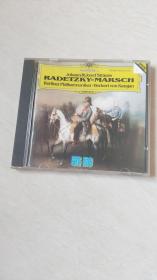 CD：strauss:RADETZKY-MARSCH Berliner phiharmoniker.Herbert von karajan  （名字 看图下单）（一张碟片）（没有歌词）【二手     看图下单     售出不退换】