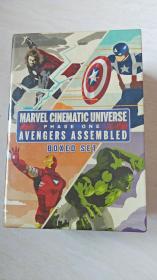 漫威电影宇宙 超级英雄小说5册套装精装Marvel Cinematic Universe复仇者联盟青少年课外阅读钢铁侠美国队长【未开封   英文原版    带盒套  看图下单】