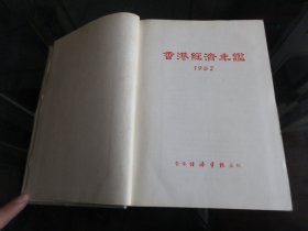 罕见六十年代精装32开本《香港经济年鉴（1962）》1962年一版一印-尊C-5（7788）