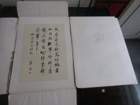 罕见七十年代8开本画册《鲁迅诗选》 （中日文对照，中文字帖式）1974年一版一印、品相佳-尊B-5（7788）