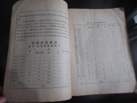 罕见民国抗日战争时期老地理资料《黄河年表》大16开全一册、记录黄河自禹治洪水以来六次大变化、珍贵文献、博物馆级藏品-尊E-1(7788）