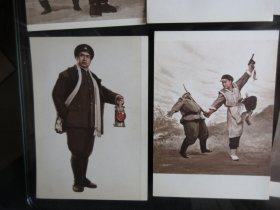 罕见1970年老画片《革命现代京剧（水粉画）红灯记 》共24张、全、不缺页、一版一印-尊A-2