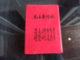 罕见精品《毛主席诗词》【60开，共有毛主席插图6张】-尊E-4