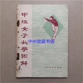 甲组女子长拳图解 人民体育出版社 1975年