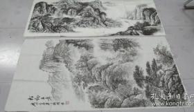 高瑞国 山水画 5幅山水画