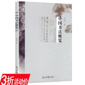 【库存尾品3折】中国书法概览//介绍了秦篆汉隶魏碑唐楷以及行草书发展演化关系极简中国书法史简史理论史批评史书籍