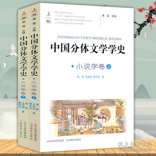 中国分体文学学史. 小说学卷