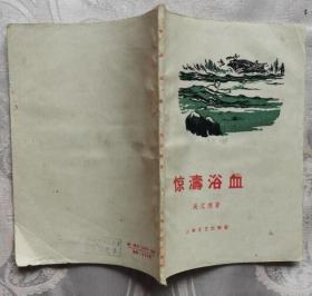 惊涛浴血，（上海文艺出版社1958年10月一版一印私藏全新）