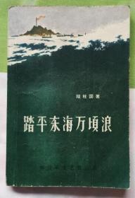 踏平东海万顷浪（ 解放军文艺出版社1958年12月第一版1959年7月第二次印刷 私藏9.5品 无章无字迹笔划）