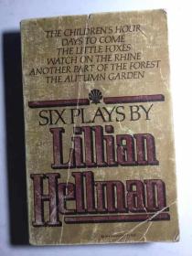 Six Plays By Lillian Hellman