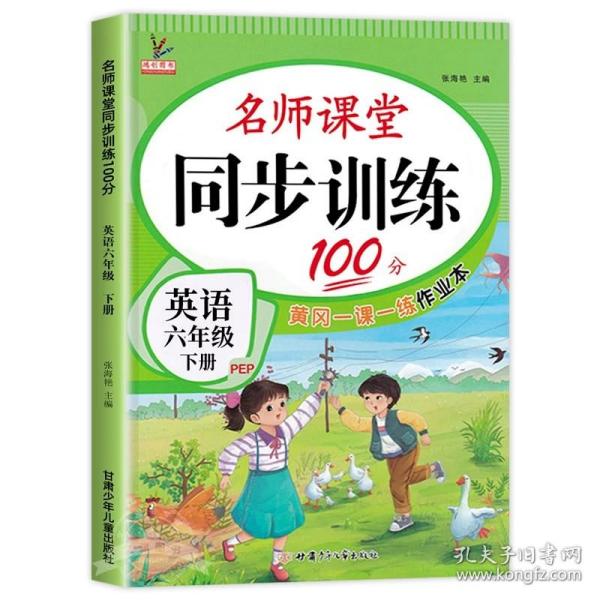 2021新版名师课堂同步训练100分语文+数学六年级下册全2册 赠试卷12张 教材配套含参考答案黄冈一课一练作业本语文阅读阶梯训练人教版6六 年级下学期练习册RJ小升初期末总复习辅导资料口算题卡应用题