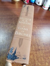 现货 英文原版 Game of Thrones 冰与火之歌权利的游戏 典藏版 精装 书口烫金 插图版