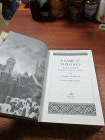 现货 英文原版 Game of Thrones 冰与火之歌权利的游戏 典藏版 精装 书口烫金 插图版