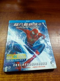 超凡蜘蛛侠2 蓝光电影 超高清4K母盘制作，正版新索蓝光碟  原封未拆
