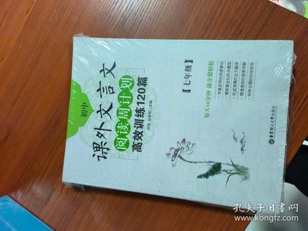 初中现代文阅读周计划：高效训练100篇（七年级）