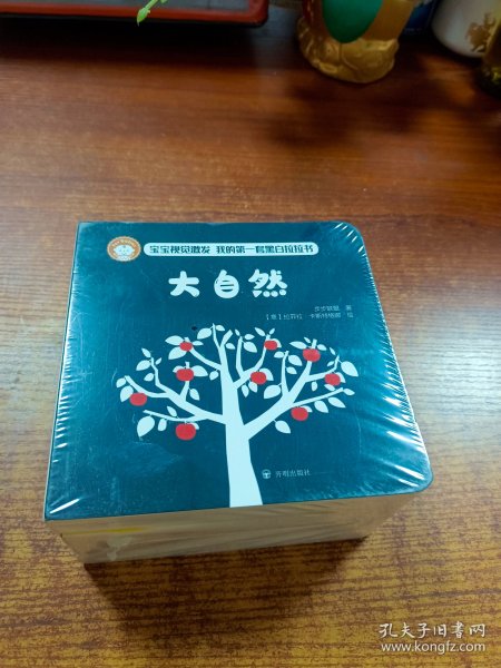 宝宝视觉激发黑白卡：我的第一套黑白拉拉书(全4册)