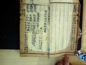 C1469，清恒书堂精刻本医学古籍：医学三字经，线装一厚册4卷全，刻印不错