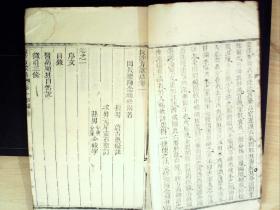 C1263.，清光绪多文会精刻本医学古籍：长沙方歌括，大开本线装一册卷1-2，刻印不错，品不错