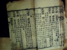 C1461，清博古斋精刻本医学古籍：医学三字经，线装一册卷1-2，刻印精良