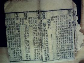 C1461，清博古斋精刻本医学古籍：医学三字经，线装一册卷1-2，刻印精良