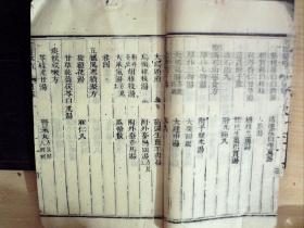 C1384，清光绪务本堂刻本医学古籍：金匮方歌括。线装一册1-3卷