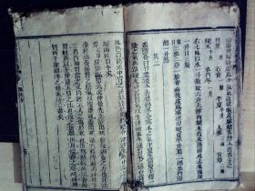 C1383， 清光绪务本堂刻本医学古籍：长沙方歌括，线装大开本3册6卷全