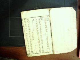 C171，极少见清代禁毁志怪小说 ，清精刻本  《绿野仙踪》，存线装一厚册6-9回，刻印精良，保存好