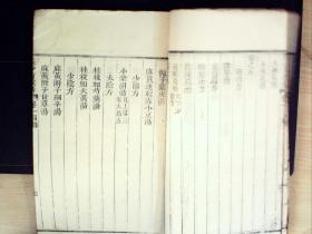 C1263.，清光绪多文会精刻本医学古籍：长沙方歌括，大开本线装一册卷1-2，刻印不错，品不错