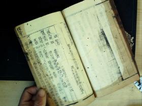 C1469，清恒书堂精刻本医学古籍：医学三字经，线装一厚册4卷全，刻印不错