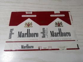 老烟标---Marlboro（万宝路）外烟 烟纸 第二枚 横标