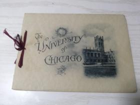 1911年 美国芝加哥大学画册（The University of Chicago Photogravures）16页早期建筑图片