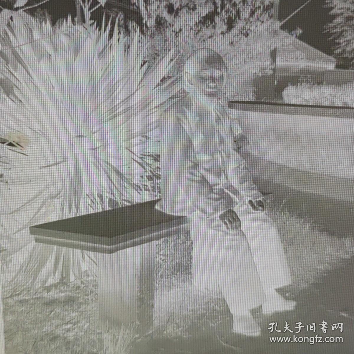 【老底片】28《老者》6*6公分底片