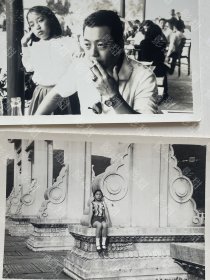 （补图）同一批老照片36张合售，里面有陈诚、陈诚夫人吴舜莲、田炯锦等名人。陈诚是浙江青田人。田炯锦是甘肃庆阳人。有旗袍美女，摄影师印章杲大鏐，儿童，女孩，美女，男子，相机，风景，文殊兰花卉，校服，合影，孙文（孙中山）的天下为公匾额。（陈诚，保定军校毕业，黄埔军校特别官佐，军长。田炯锦毕业于北京大学）