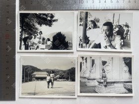 （补图）同一批老照片36张合售，里面有陈诚、陈诚夫人吴舜莲、田炯锦等名人。陈诚是浙江青田人。田炯锦是甘肃庆阳人。有旗袍美女，摄影师印章杲大鏐，儿童，女孩，美女，男子，相机，风景，文殊兰花卉，校服，合影，孙文（孙中山）的天下为公匾额。（陈诚，保定军校毕业，黄埔军校特别官佐，军长。田炯锦毕业于北京大学）