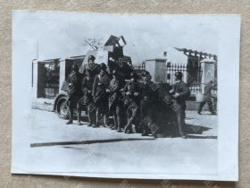 民国景象 泛银 照片 上海 外国士兵 军事 历史