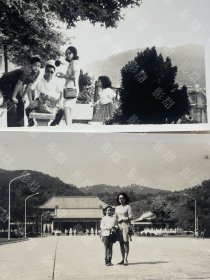 （补图）同一批老照片36张合售，里面有陈诚、陈诚夫人吴舜莲、田炯锦等名人。陈诚是浙江青田人。田炯锦是甘肃庆阳人。有旗袍美女，摄影师印章杲大鏐，儿童，女孩，美女，男子，相机，风景，文殊兰花卉，校服，合影，孙文（孙中山）的天下为公匾额。（陈诚，保定军校毕业，黄埔军校特别官佐，军长。田炯锦毕业于北京大学）